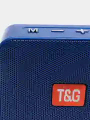 Синий портативная колонка Bluetooth T&G166