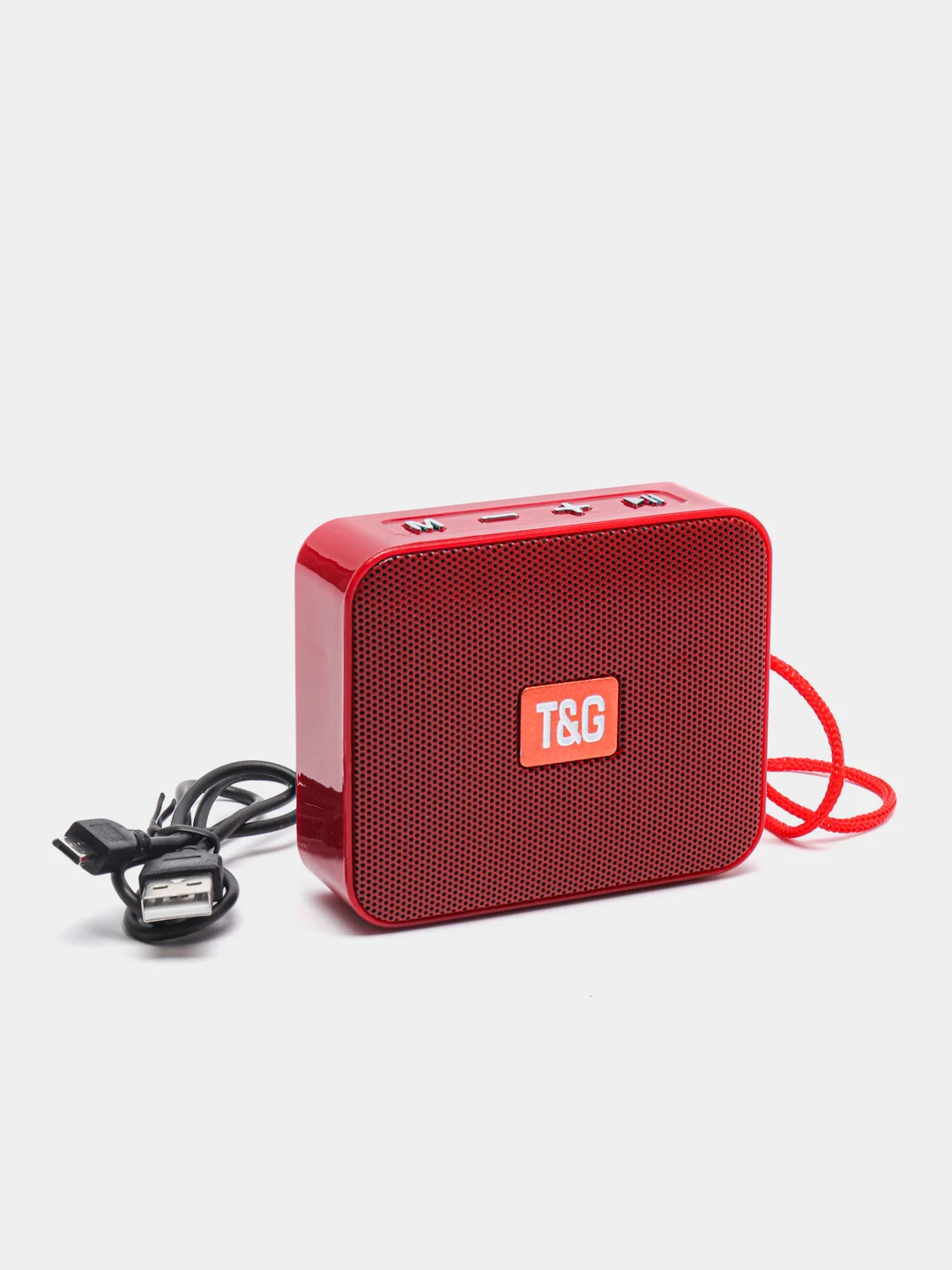 Красный портативная колонка Bluetooth T&G166