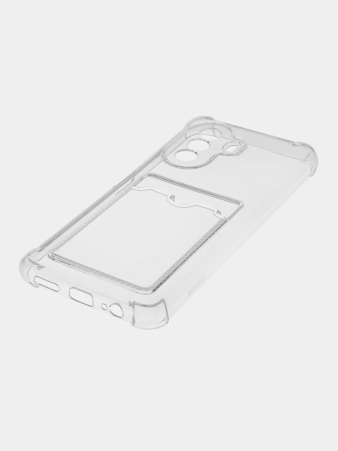 Прозрачный чехол для Huawei Nova Y70 Y70 Plus Y71 противоударный BROSCORP силиконовый карман для карт