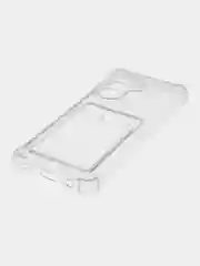 Прозрачный чехол для Huawei Nova Y70 Y70 Plus Y71 противоударный BROSCORP силиконовый карман для карт