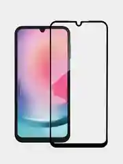 Черный защитное стекло для Samsung Galaxy A24 4G (Самсунг Галакси А24 4Г)