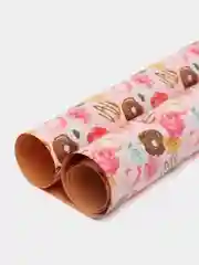 Бумага глянцевая "Бублики", 49 Х 70 см