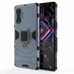 Чехол противоударный с кольцом-держателем на Xiaomi Poco F3 GT (Сяоми Поко Ф3 ГТ)