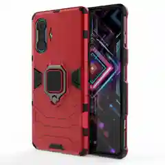 Чехол противоударный с кольцом-держателем на Xiaomi Poco F3 GT (Сяоми Поко Ф3 ГТ)