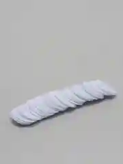 Белый фетровые кружочки, 30-60 штук