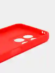 Красный чехол для Honor X8a / Хонор Х8а, силиконовый, матовый
