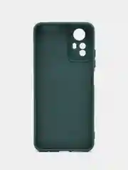 Тёмно-зелёный чехол для Redmi Note 12S, Редми Нот 12С, силиконовый Silicone Cover