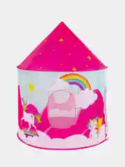 Палатка детская игровая (домик) для девочки, шатер, Brauberg Kids, 665170