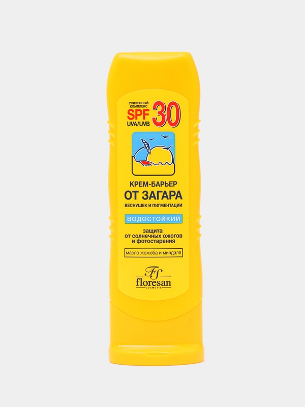 Флоресан Крем-барьер от загара, веснушек и пигментации SPF 30 водостойкий 125 мл
