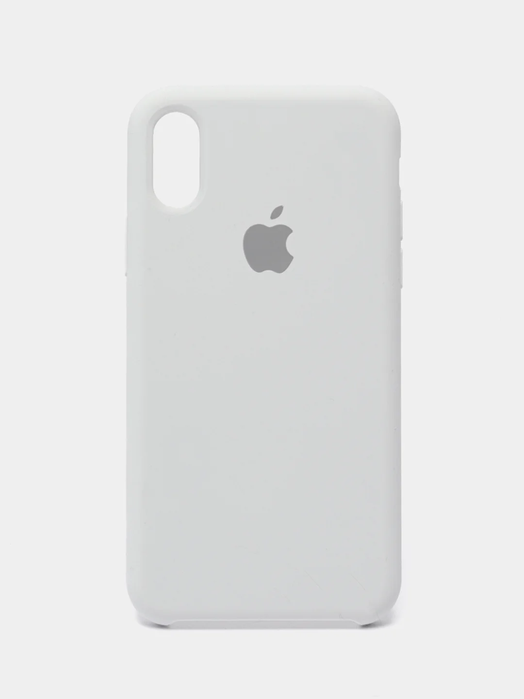 Белый чехол Silicone Case ( Чехол силиконовый ) для iPhone X