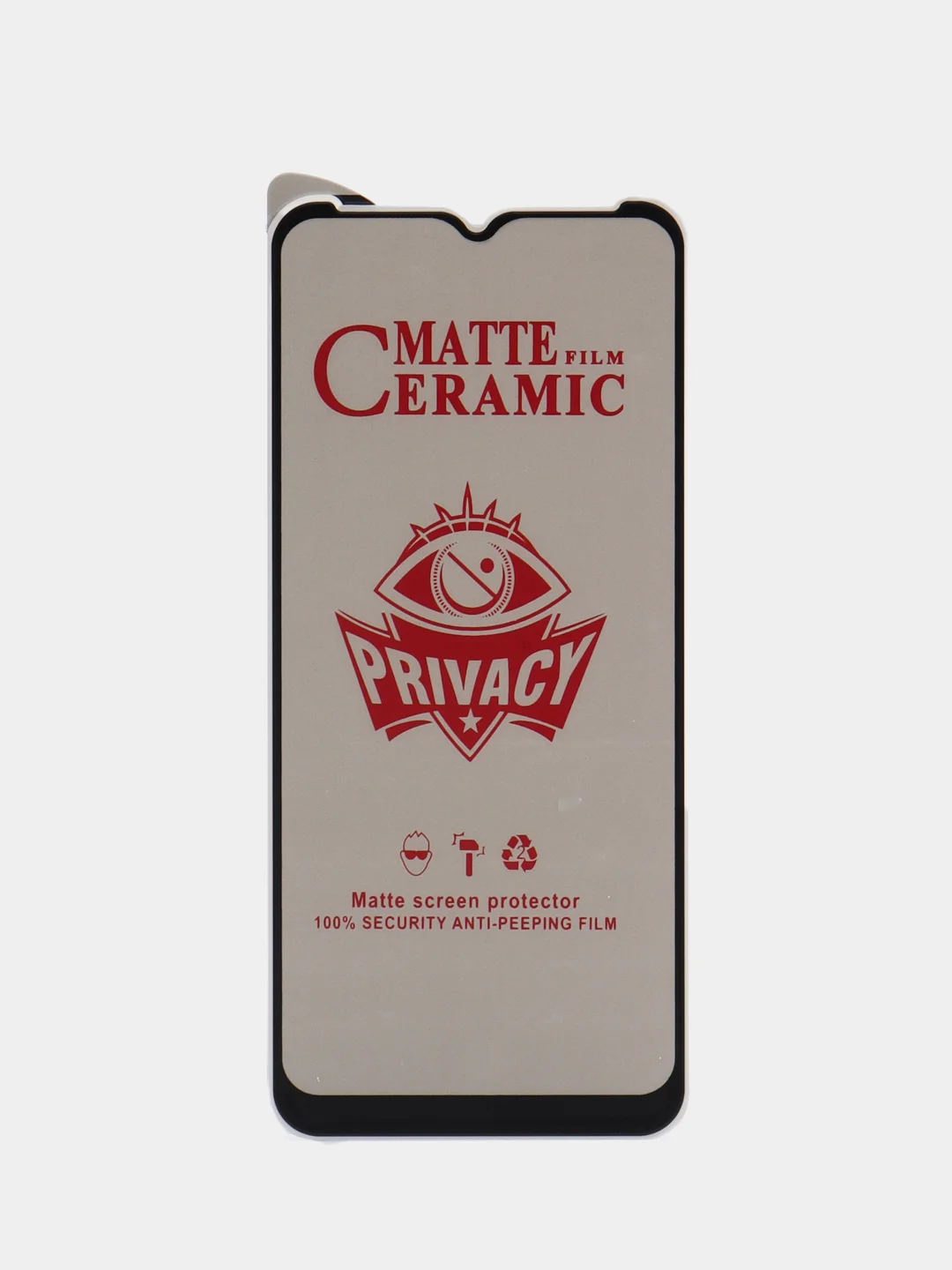 Защитная пленка-антишпион матовая ITEL A70/ TECNO POVA 4 PRO/ SPARK 7/ SPARK 6 GO