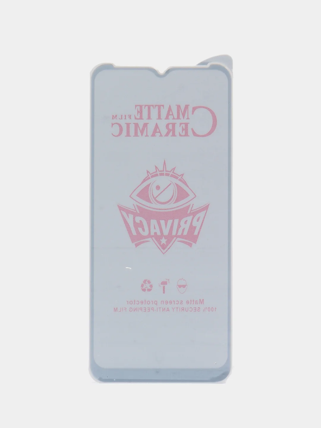 Защитная пленка-антишпион матовая ITEL A70/ TECNO POVA 4 PRO/ SPARK 7/ SPARK 6 GO