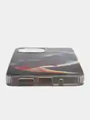 Красный чехол для Xiaomi Redmi 12 / Сяоми Редми 12, силиконовый, с рисунком