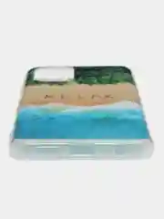 Лазурный чехол Xiaomi Redmi Note 10, Redmi Note 10S, Poco M5s, Поко М5с, силиконовый, с рисунком
