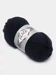 Темно-синий шерсть Пряжа Alize Superlana maxi