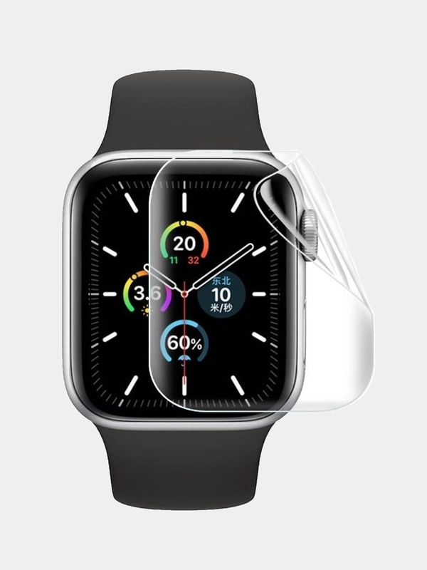Гидрогелевая защитная плёнка Apple Watch 1, 2, 3, 4, 5, 6, 7, SE 38, 40, 41, 42, 44, 45