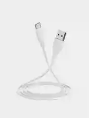 Белый кабель 3.0А USB Type-C 2м для БЫСТРОЙ зарядки и передачи данных Borofone BX18