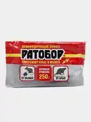 "Ратобор" зерновая приманка от крыс и мышей, 100 грамм