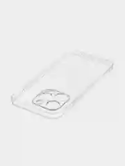 Прозрачный блестящий прозрачный чехол для Apple iPhone 14 Pro Max силиконовый, BROSCORP, защита камер