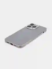 Прозрачный блестящий прозрачный чехол для Apple iPhone 14 Pro Max силиконовый, BROSCORP, защита камер