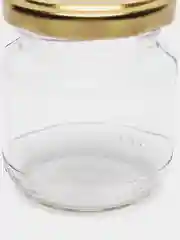 Банка для свечей с крышкой, стеклянная