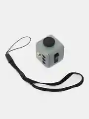 Угольный кубик-антистресс Fidget Cube (фиджет куб) игрушка развивающая, тактильная, сенсорная