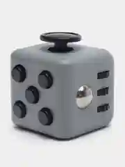 Угольный кубик-антистресс Fidget Cube (фиджет куб) игрушка развивающая, тактильная, сенсорная