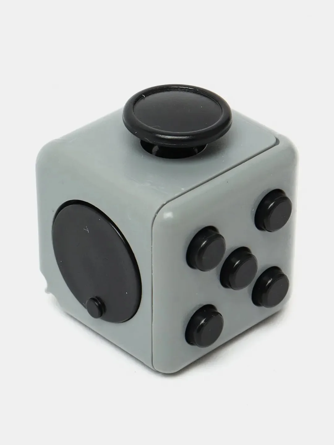 Угольный кубик-антистресс Fidget Cube (фиджет куб) игрушка развивающая, тактильная, сенсорная