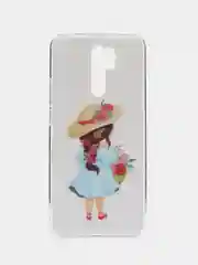Лавандовый чехол Xiaomi Redmi 9, Сяоми Редми 9 силиконовый с рисунком