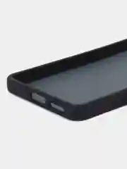 Черный чехол матовый для Redmi Note 11 Pro 4G / Note 12 Pro 4G полупрозрачный, с глянцевой рамкой