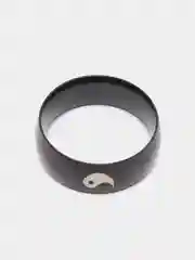 Серый кольцо на Новый Год, парное "Инь Ян"
