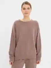Бежевый женский спортивный костюм
