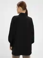 Черный женская рубашка