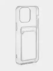Молочный чехол для Apple iPhone 15,14,13,Pro Max/Pro/Plus/Mini силиконовый BROSCORP с защитой камер