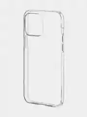 Прозрачный чехол для Apple iPhone 15,14,13,Pro Max/Pro/Plus/Mini силиконовый BROSCORP с защитой камер