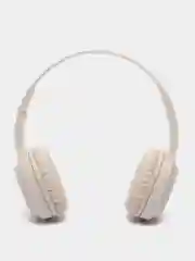 Молочный беспроводные полноразмерные наушники Hoco W46, Bluetooth, AUX, с микрофоном
