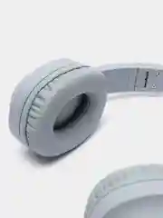 Небесно-голубой беспроводные полноразмерные наушники Hoco W46, Bluetooth, AUX, с микрофоном