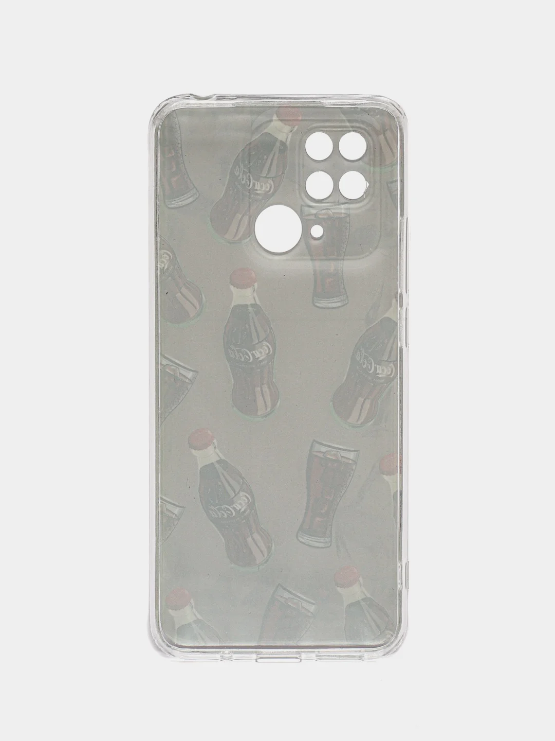 Хаки чехол для Xiaomi Redmi 10C, Poco C40 / Сяоми Редми 10С, Поко С40, силиконовый, с рисунком