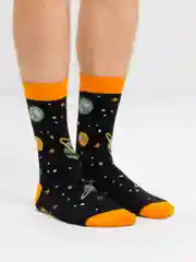 Манго носки с принтом "Space"