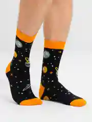 Манго носки с принтом "Space"