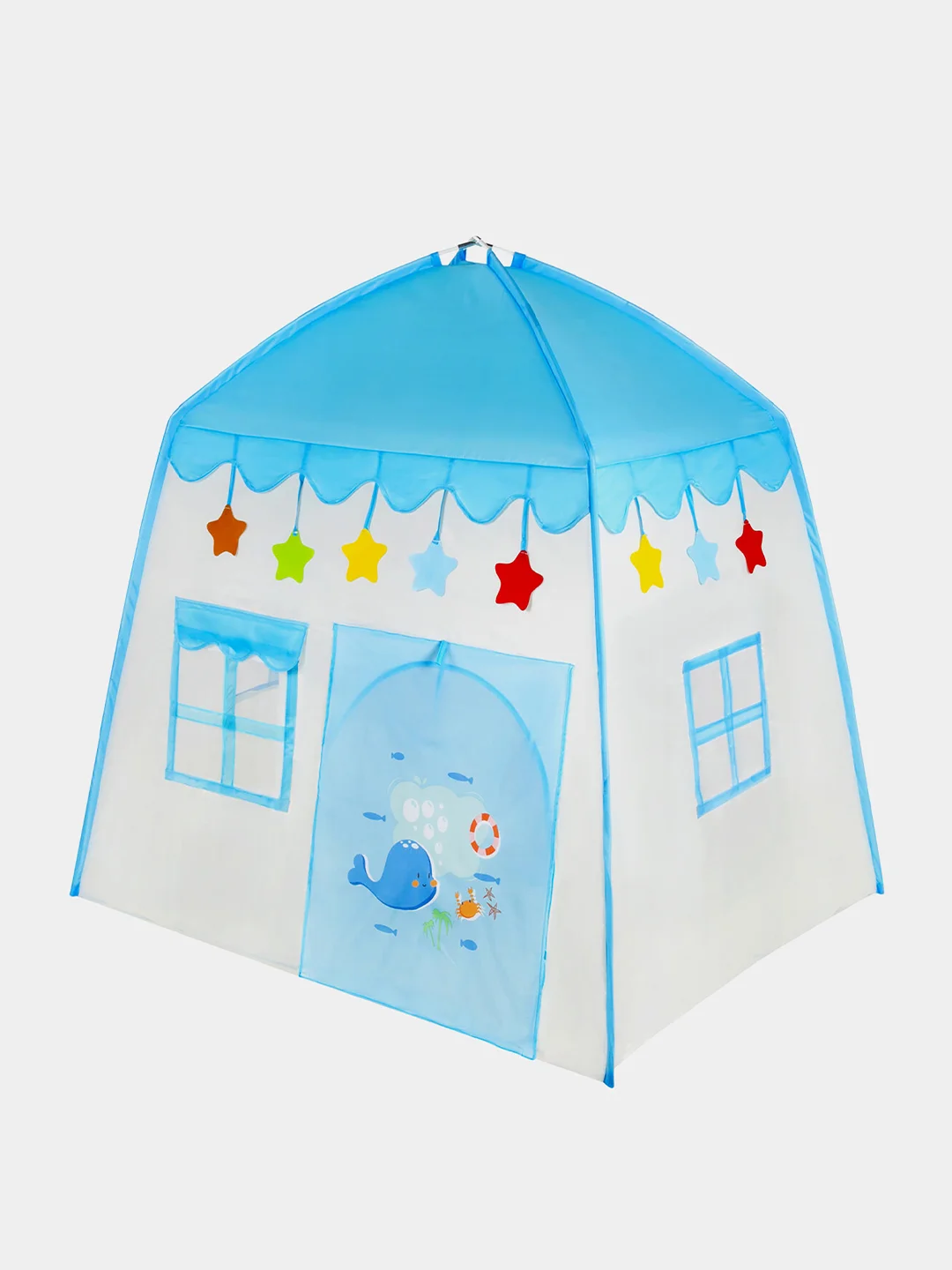 Палатка детская игровая (домик) для девочки, мальчика, Brauberg Kids, 665169