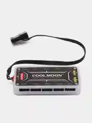 Бежевый меланж coolmoon ARGB вентиляторы для ПК, с подсветкой