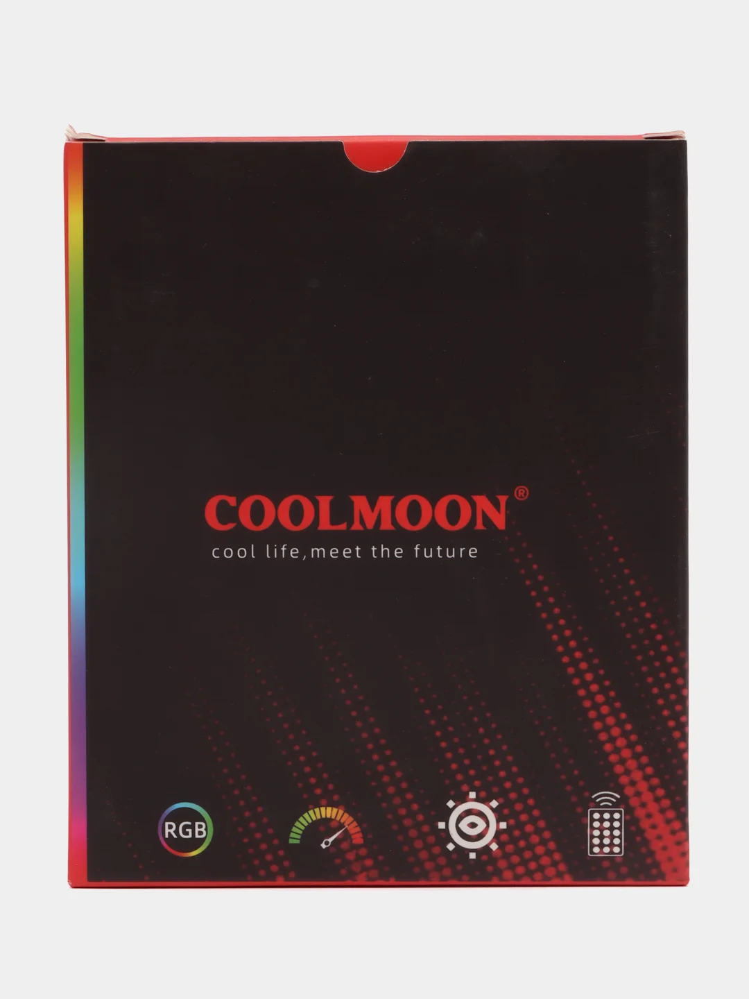 Бежевый меланж coolmoon ARGB вентиляторы для ПК, с подсветкой