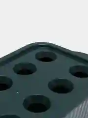 Тёмно-зелёный лоток для выращивания зеленого лука пластмассовый