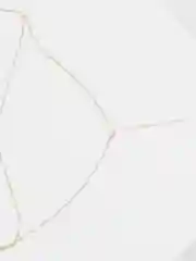Бежевый украшение-цепь на тело, бодичейн, портупея