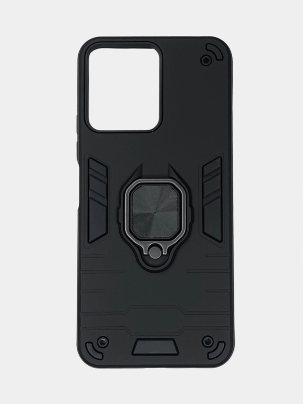 Чехол Xiaomi Redmi 12 / Сяоми Редми 12 с металлической подставкой - кольцом