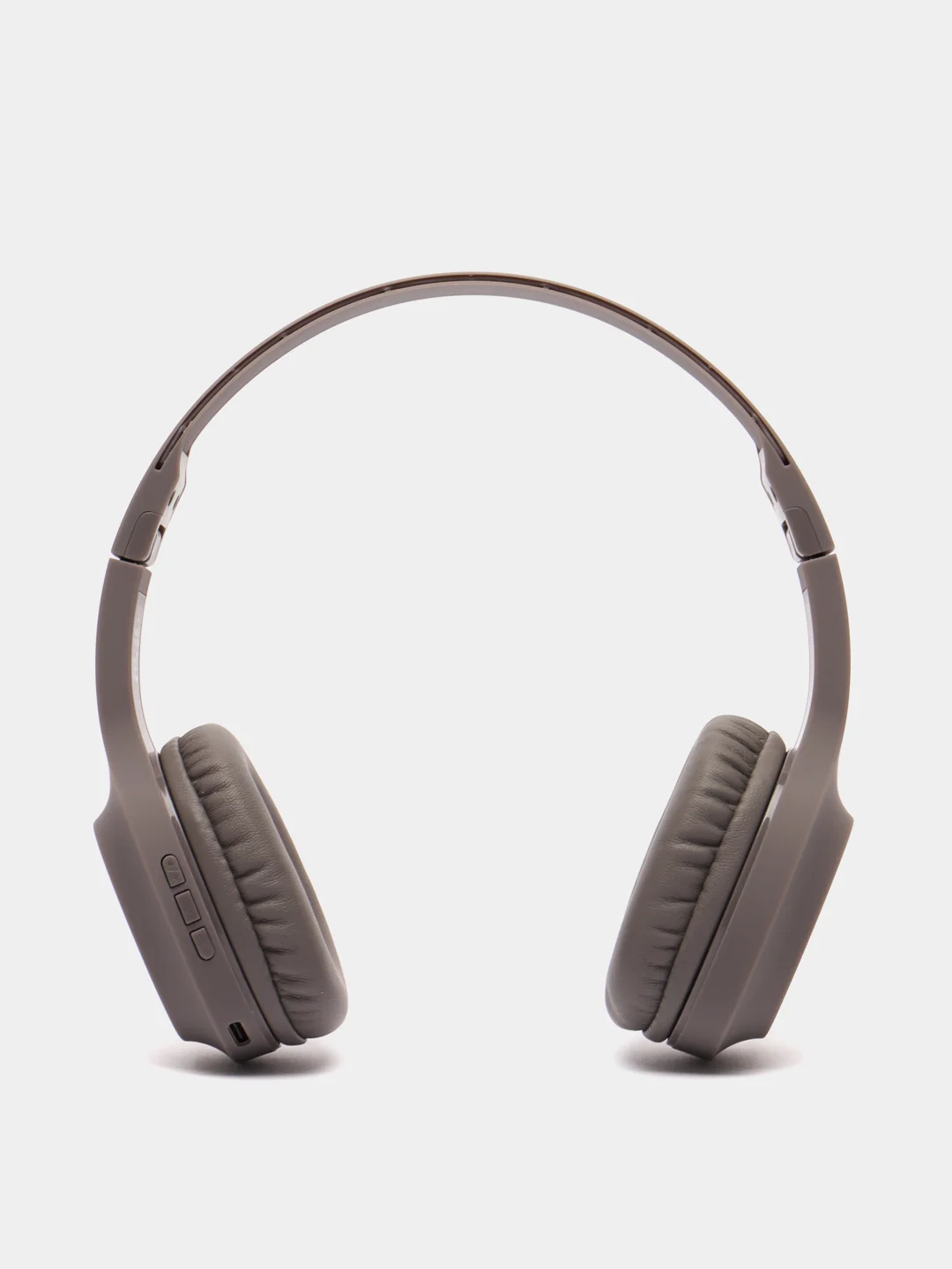 Коричневый беспроводные полноразмерные наушники Hoco W46, Bluetooth, AUX, с микрофоном