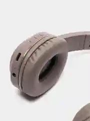 Коричневый беспроводные полноразмерные наушники Hoco W46, Bluetooth, AUX, с микрофоном