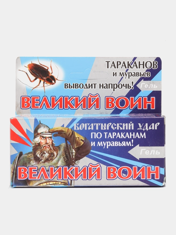 Гель от тараканов и муравьёв "Великий воин", 45 г