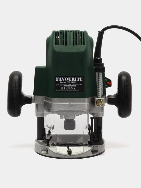 Фрезер электрический FAVOURITE FER 2400E, 2400 Вт, цанга 12 мм, 10 000 - 23 000 об/мин